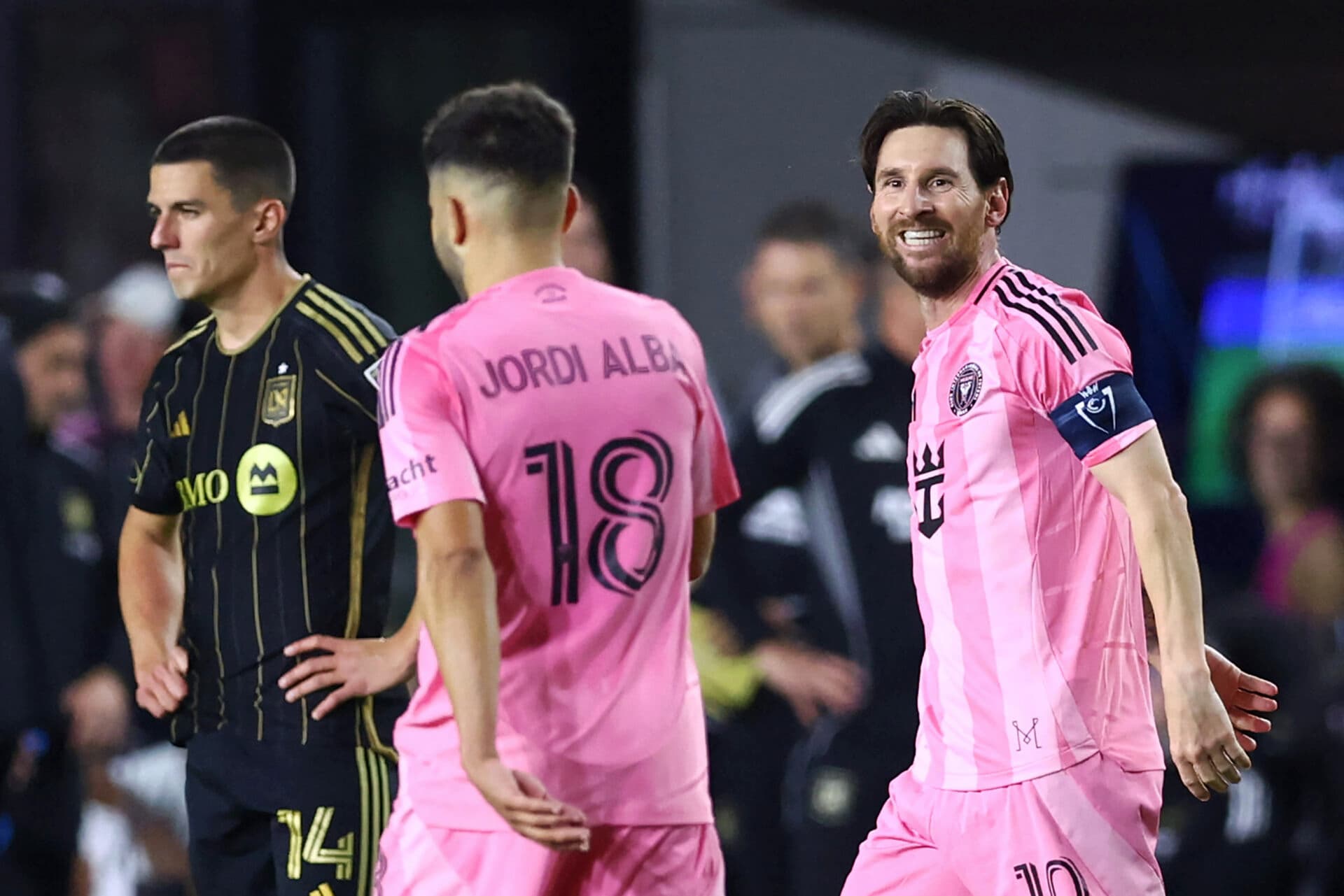 Messi comemora a classificação do Miami na competição continental - Megan Briggs/Getty Images/AFP