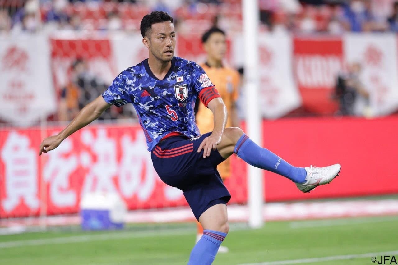 Yoshida, zagueiro do Japão. Foto: Reprodução/ JFA