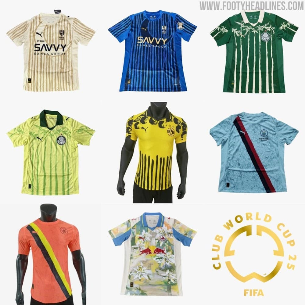 Supostas camisas da Puma para o Mundial - Footy Headlines