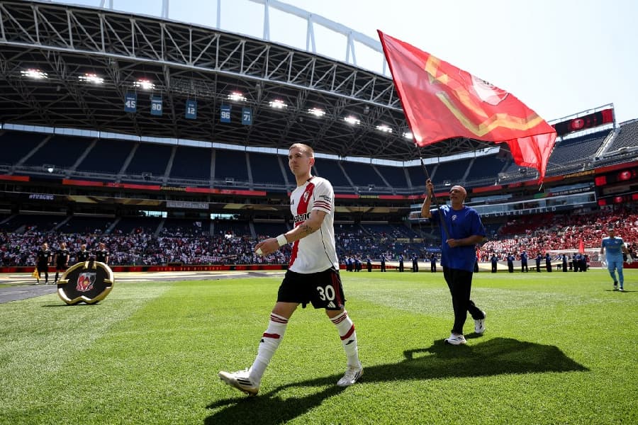 Franco Mastantuono, River Plate - BUDA MENDES/AFP