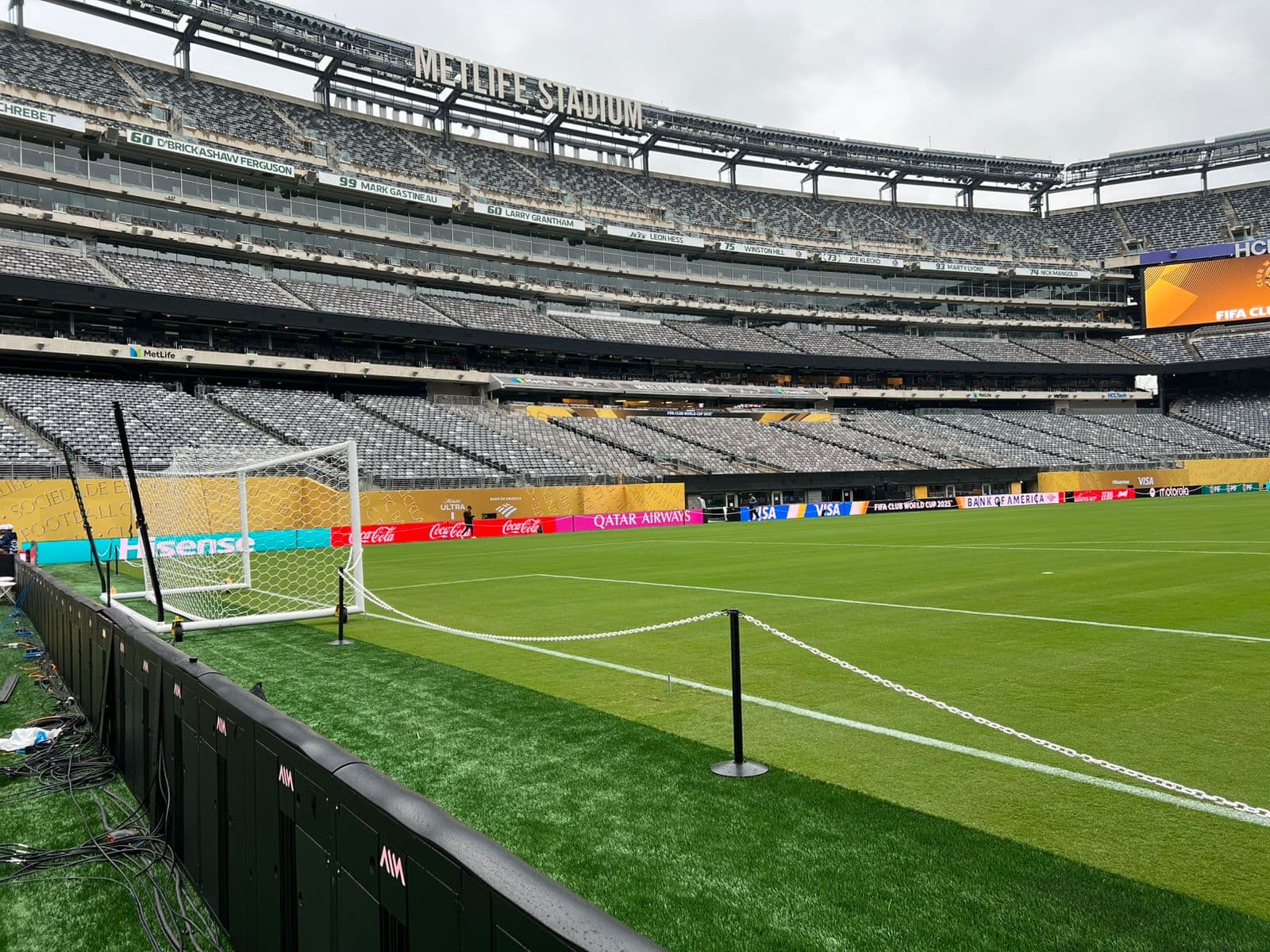 Metlife: icônico estádio de futebol americano empresta prestígio ao soccer