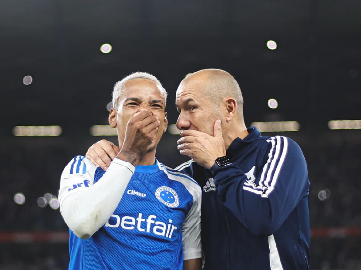 Matheus Pereira e Leonardo Jardim, destaques do Cruzeiro em 2025 - Gustavo Martins / Cruzeiro