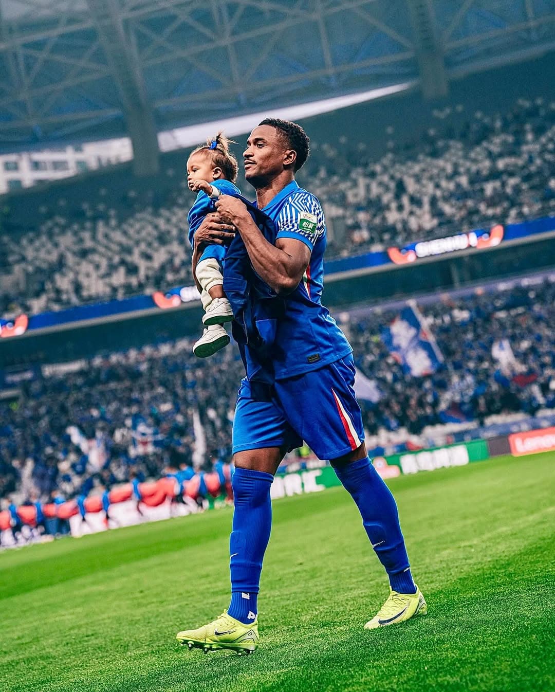 Saulo Mineiro foi contratado nesta temporada e já tem 11 gols em 19 jogos - Divulgação/Shanghai Shenhua