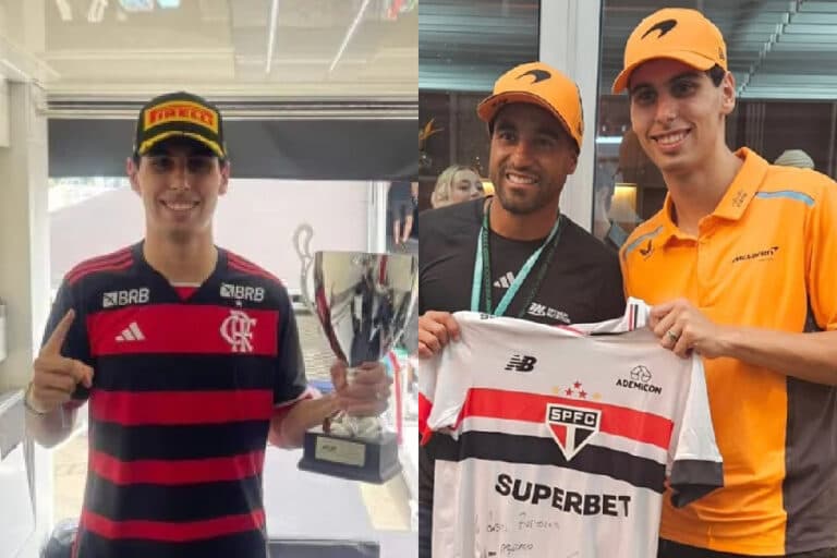 Para quais times torcem os pilotos da Fórmula 1