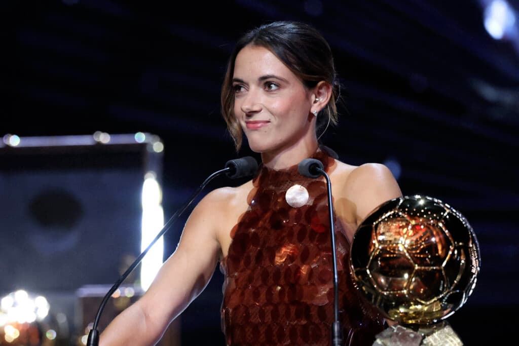Aitana Bonmatí venceu a Bola de Ouro de 2025 - Franck FIFE / AFP