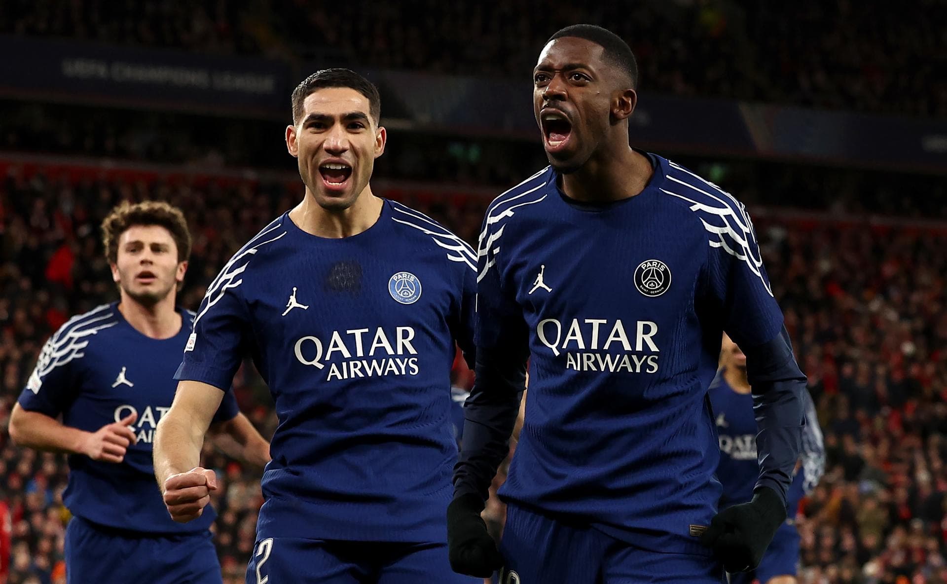Dembélé e Hakimi voltam a treinar e reforçam PSG na Champions
