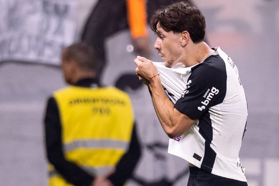 Garro inaugurou o placar para o Corinthians no primeiro tempo - Rodrigo Coca/Agência Corinthians