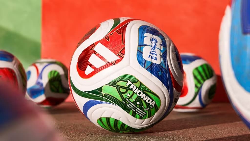 Trionda tem design que remete a México, Estados Unidos e Canadá - Divulgação / Fifa