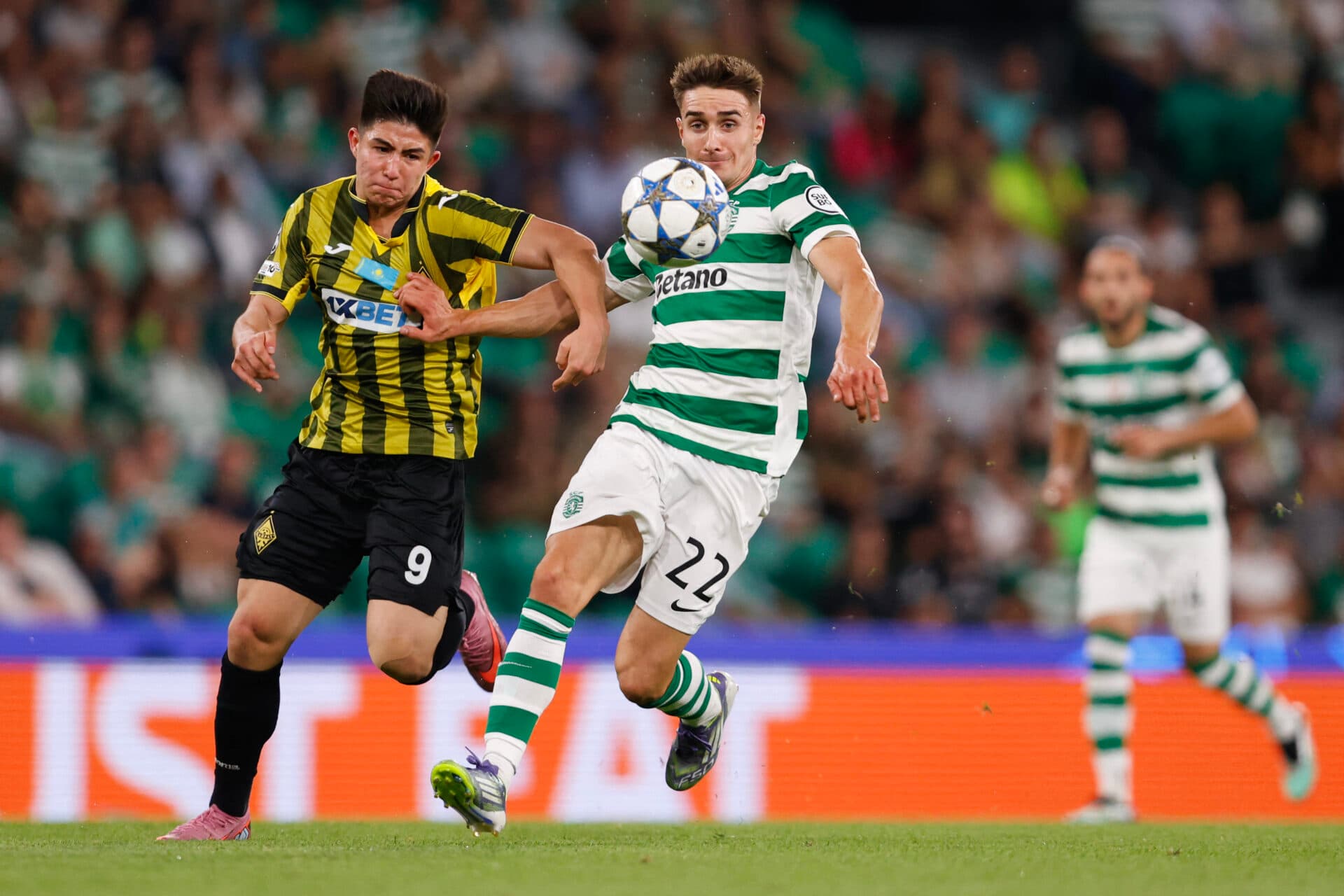 Champions League: 70% dos clubes têm bets como patrocínio