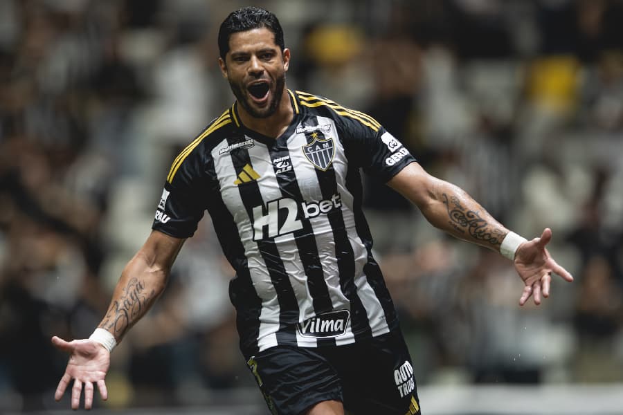 Hulk, do Atlético-MG, chegou a 500 na carreira - Pedro Souza/Divulgação/Atlético-MG