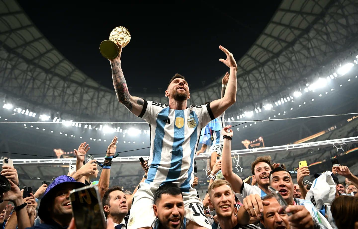 Lionel Messi, Argentina campeã da Copa do Mundo de 2022 - AFA / Divulgação