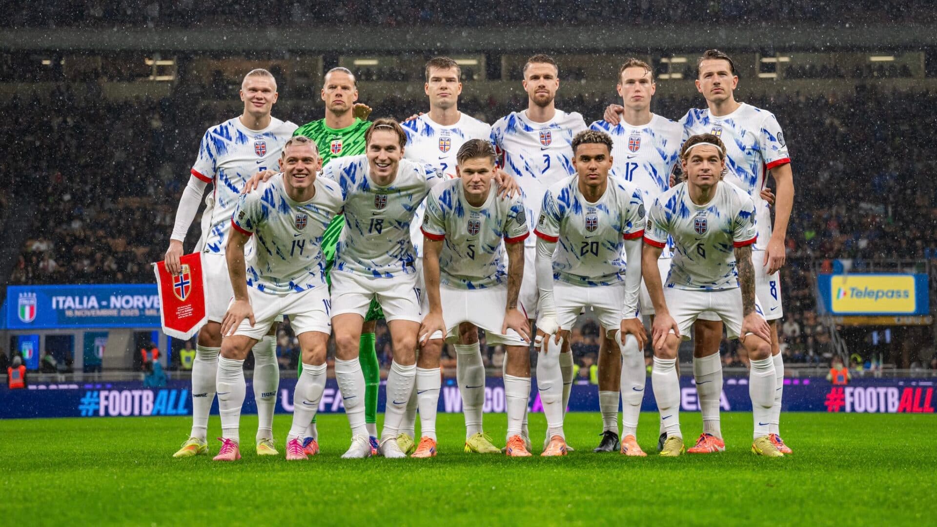 Noruega goleia em Milão, se classifica e manda Itália para nova repescagem