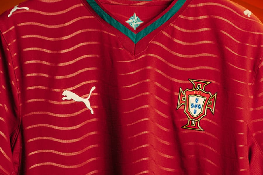 Puma lança camisa de Portugal para a Copa de 2026