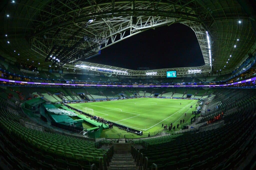 Gramado do Allianz Parque é alvo de protestos de rivais - Palmeiras/Divulgação