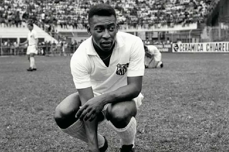Pelé, Santos 1963 - Divulgação/Santos FC