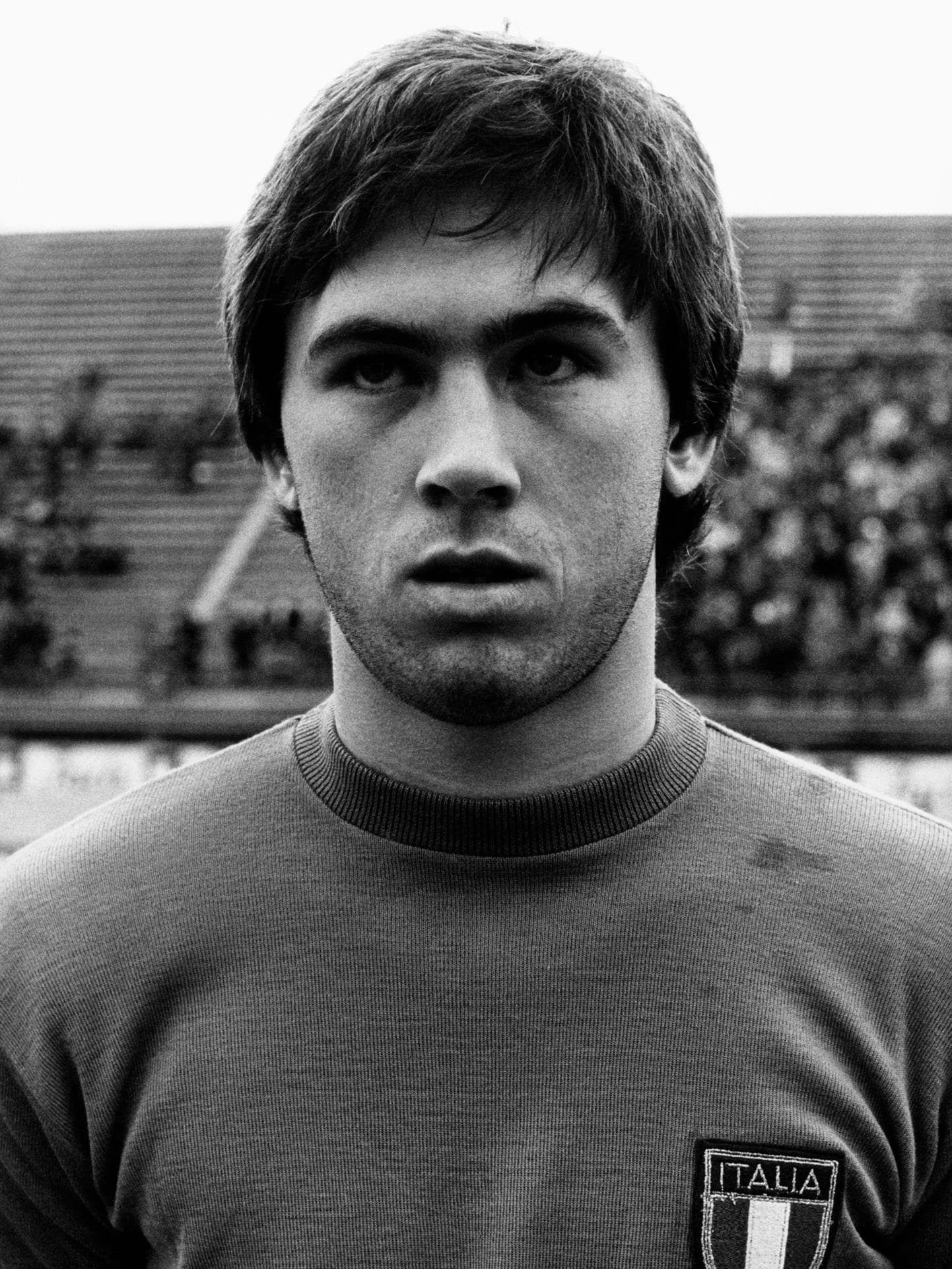 Em 1981, Ancelotti em sua primeira convocação para a seleção italiana - EFE
