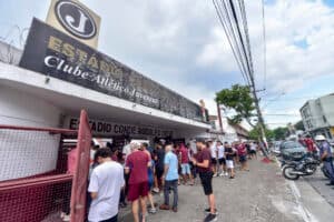 Rua Javari, estádio do Juventus, adotou gramado sintético - Kaio Lakaio/PLACAR