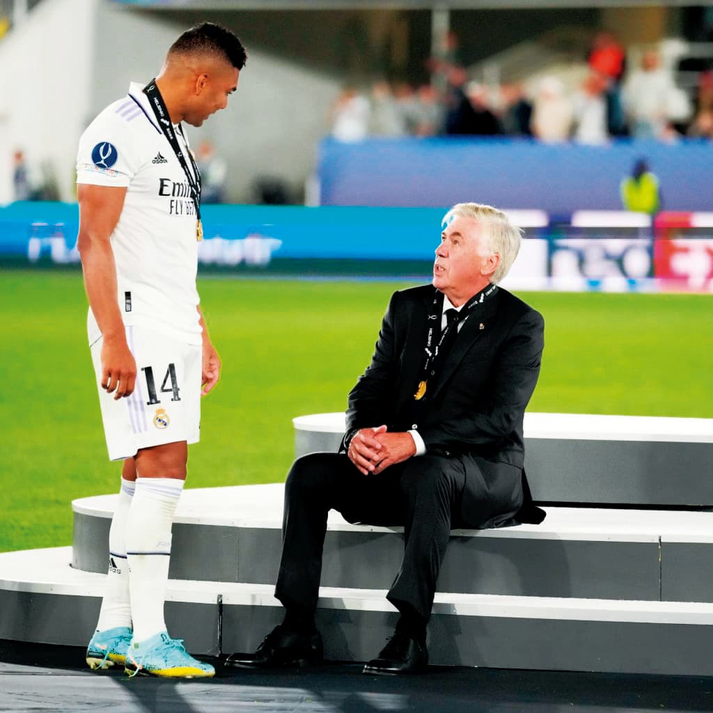Com Casemiro, pilar de um meio-campo inesquecível que montou no Real Madrid ao lado de Kroos e Modric - Divulgação/Real Madrid
