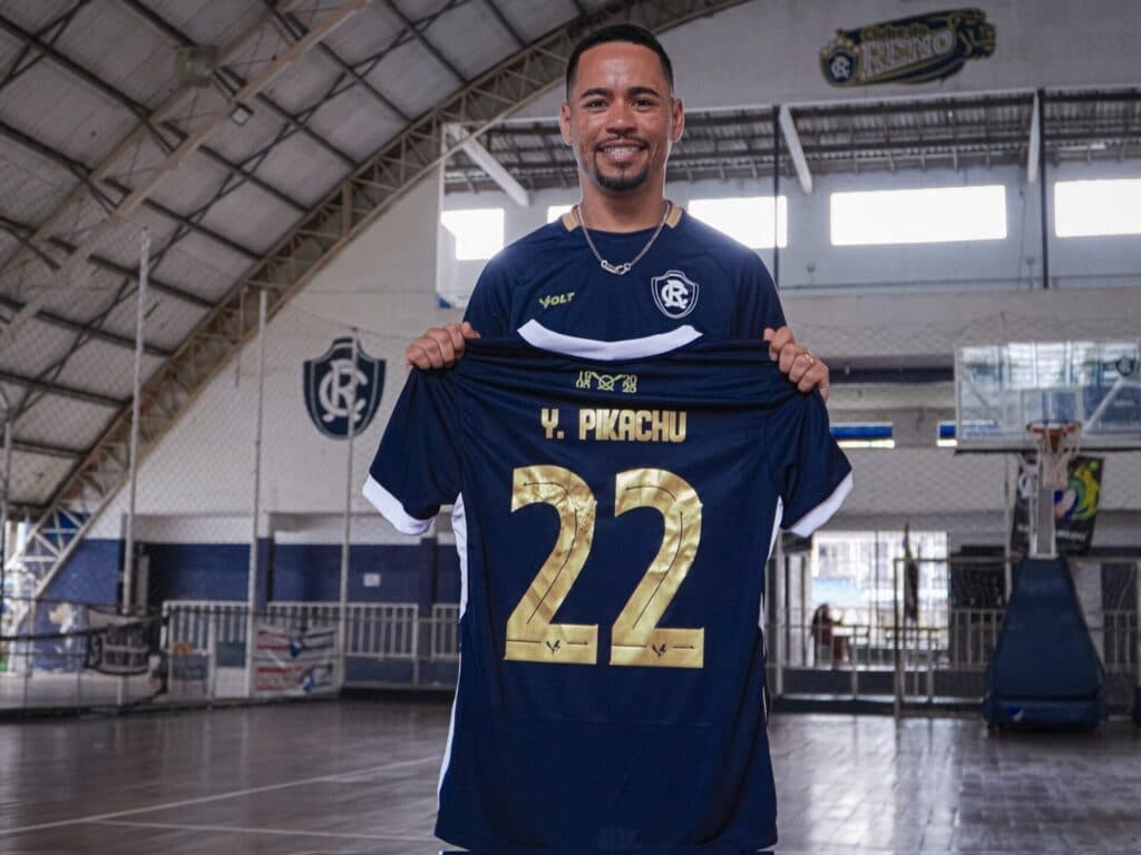 Yago Pikachu vestirá a camisa 22 do Remo na Série A - Samara Miranda / Remo