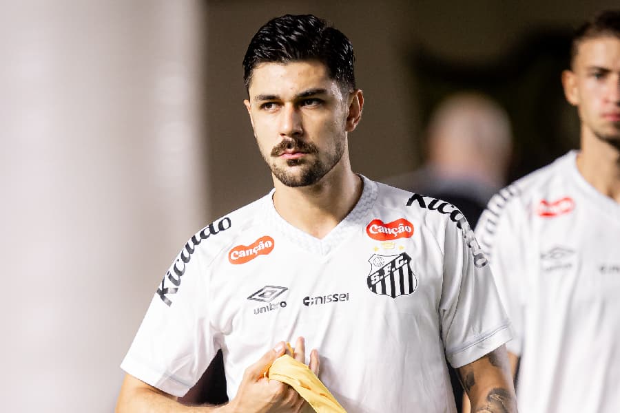 João Basso, zagueiro do Santos - Raul Baretta/ Santos FC
