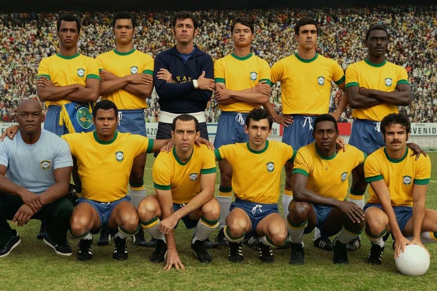 Série recria a seleção brasileira da Copa do Mundo de 1970 - Divulgação / Alexandre Schneider / Netflix