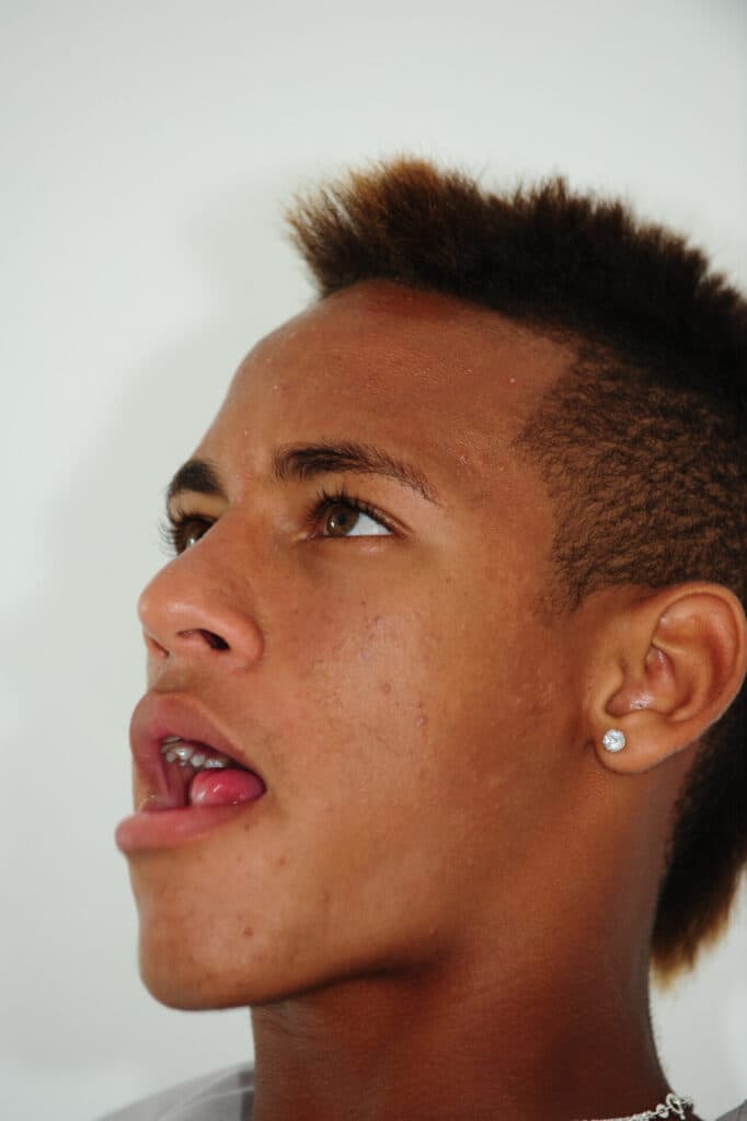 Neymar, jogador do Santos - Alexandre Battibugli/PLACAR