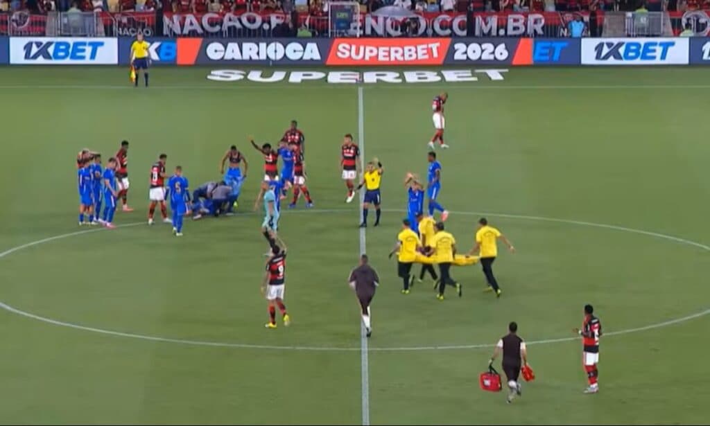 Jogador do Sampaio Corrêa que sofreu convulsão diz que ‘susto maior passou’