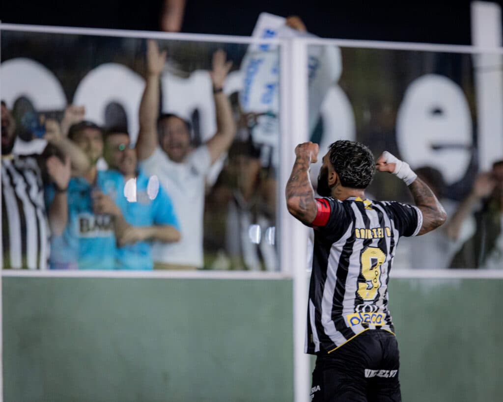 Gabigol marca 2x e pede Neymar na seleção - Raul Baretta/ Santos