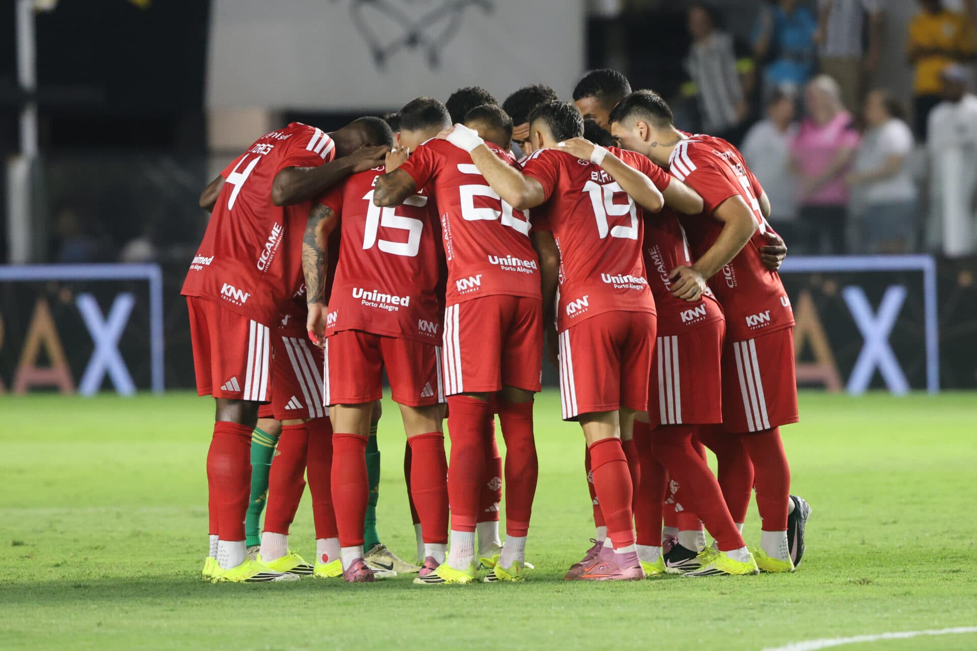 Internacional venceu o Santos - Divulgação / Internacional