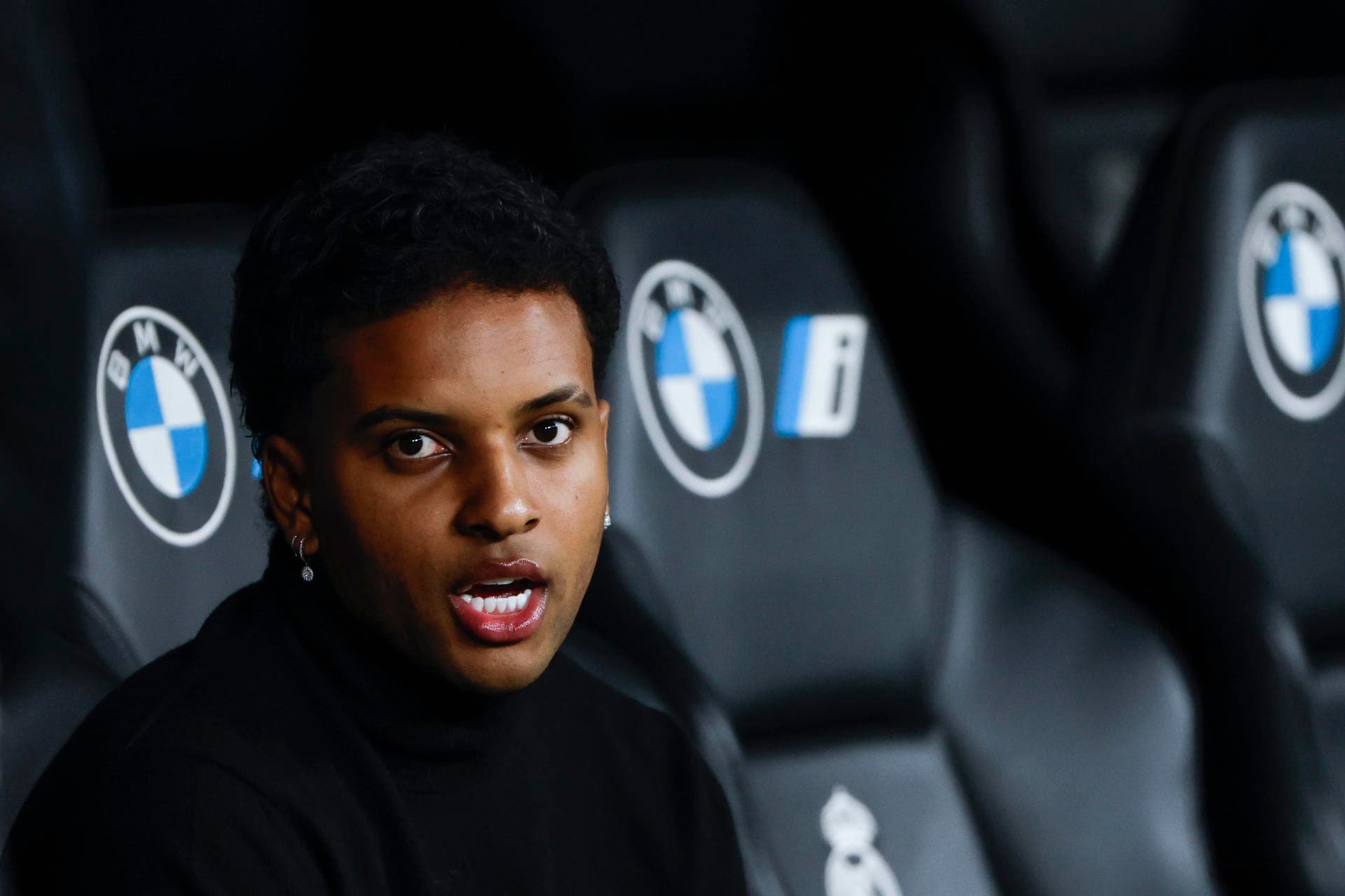 Rodrygo não entrava em campo há um mês por conta de uma tendinite no músculo posterior da coxa direita - EFE/ Sergio Pérez