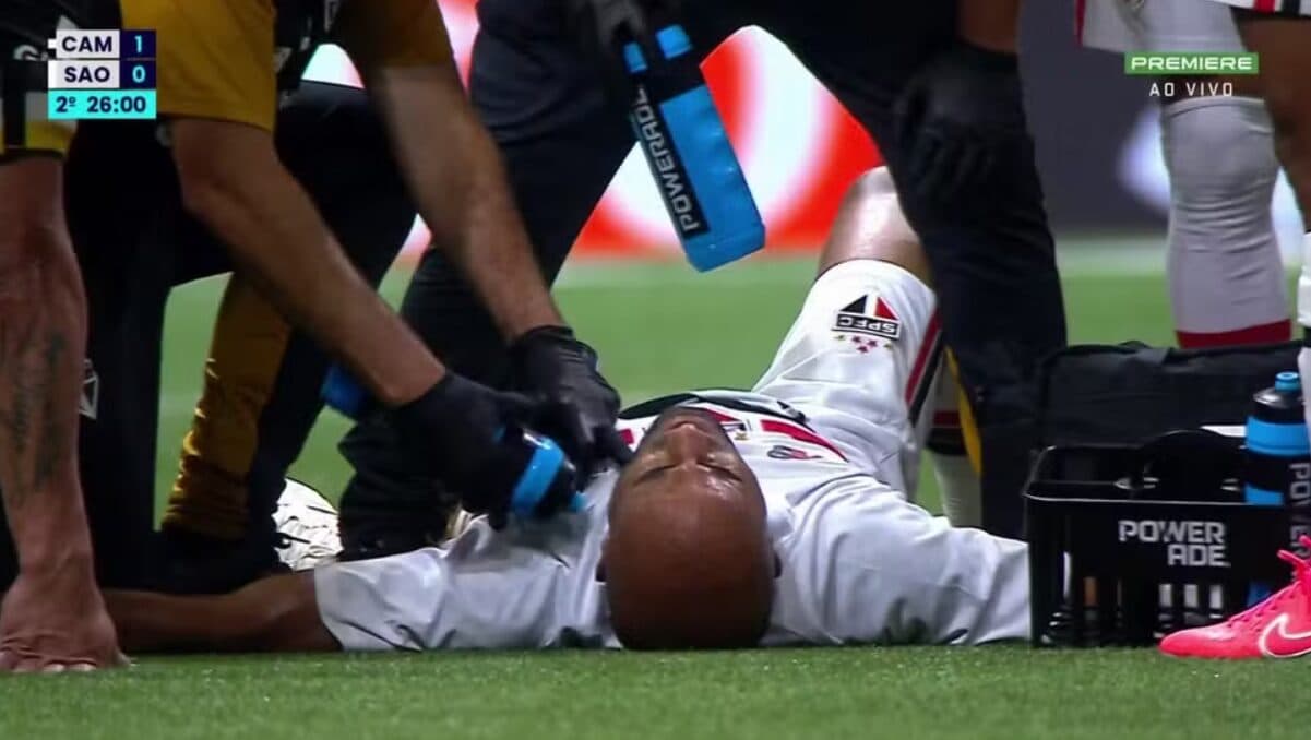 São Paulo confirma fraturas nas costelas de Lucas Moura