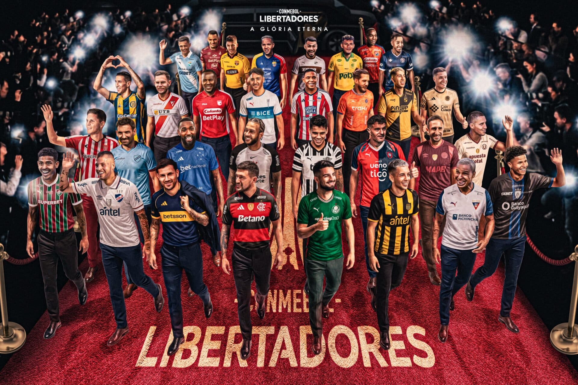 Cruzeiro x Boca e mais: sorteio define os grupos da Libertadores 2026