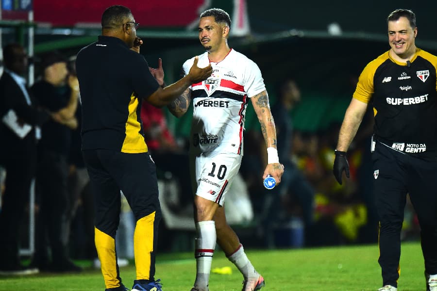 Luciano precisou ser substituído por Roger Machado - Alexandre Battibugli/PLACAR