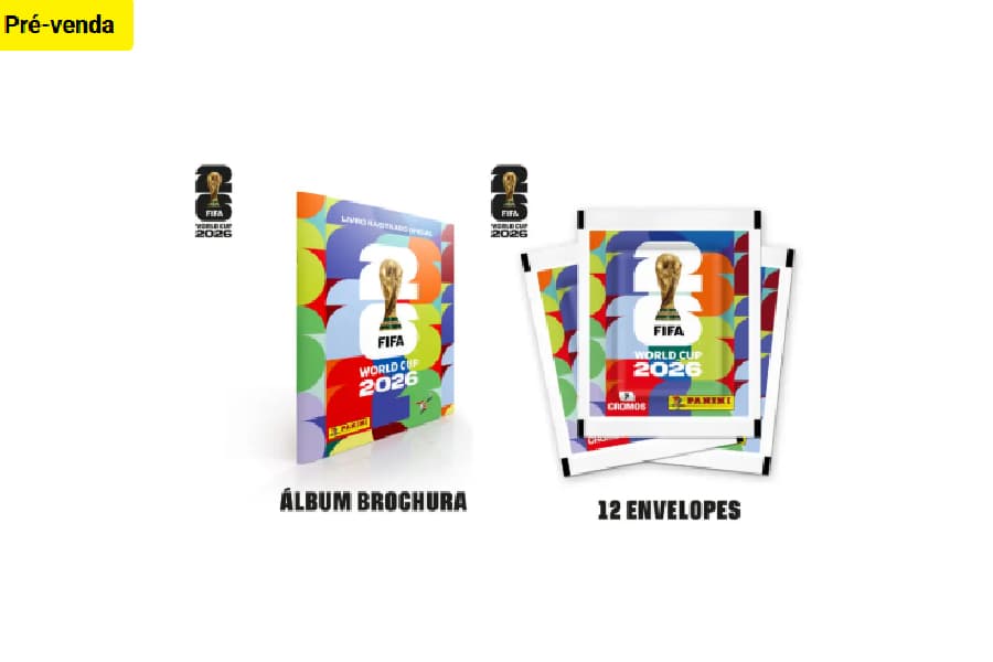 Álbum da Copa 2026: Panini inicia pré-venda oficial