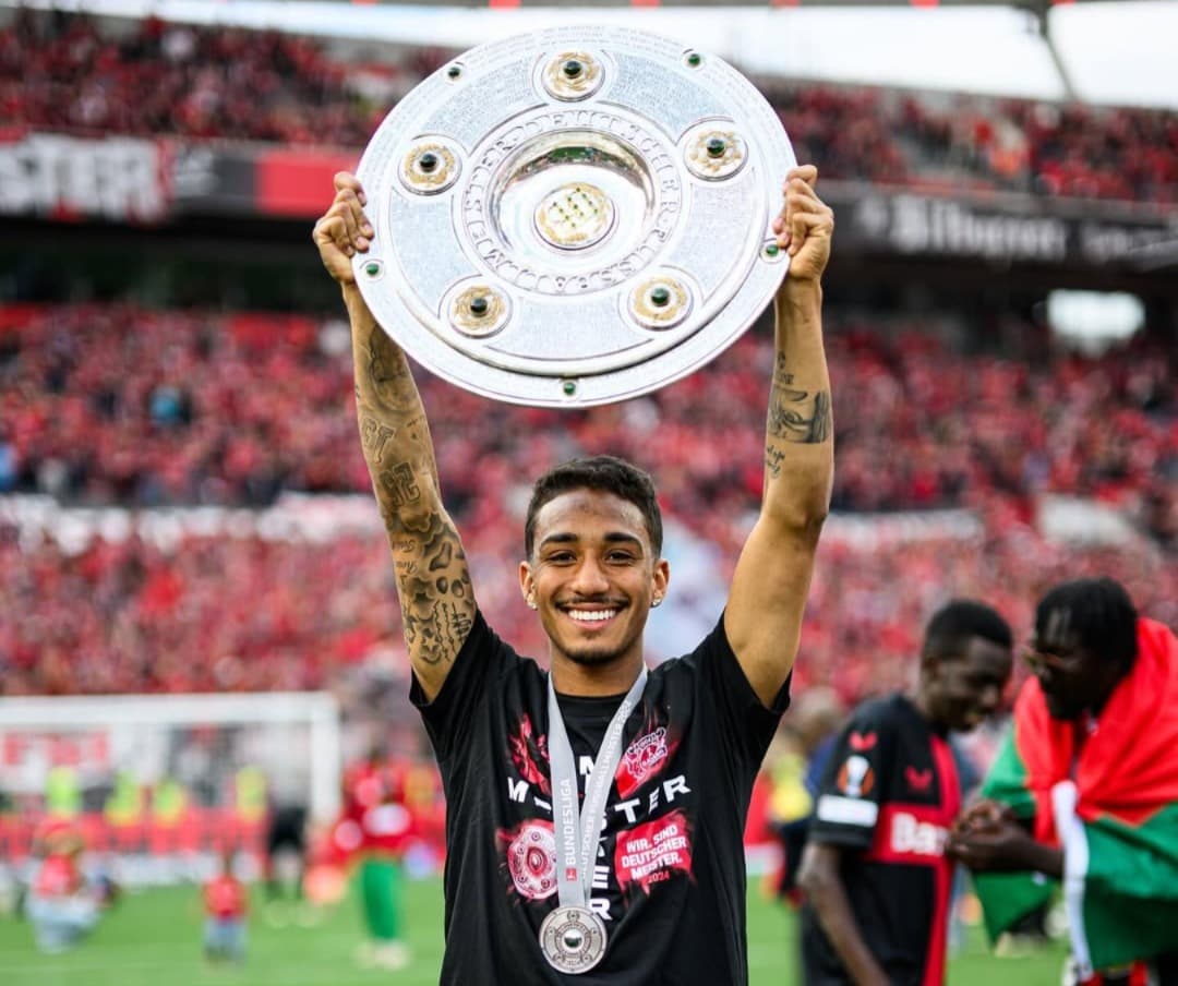 Arthur comemora o título da Bundesliga conquistado na última temporada - Arquivo Pessoal