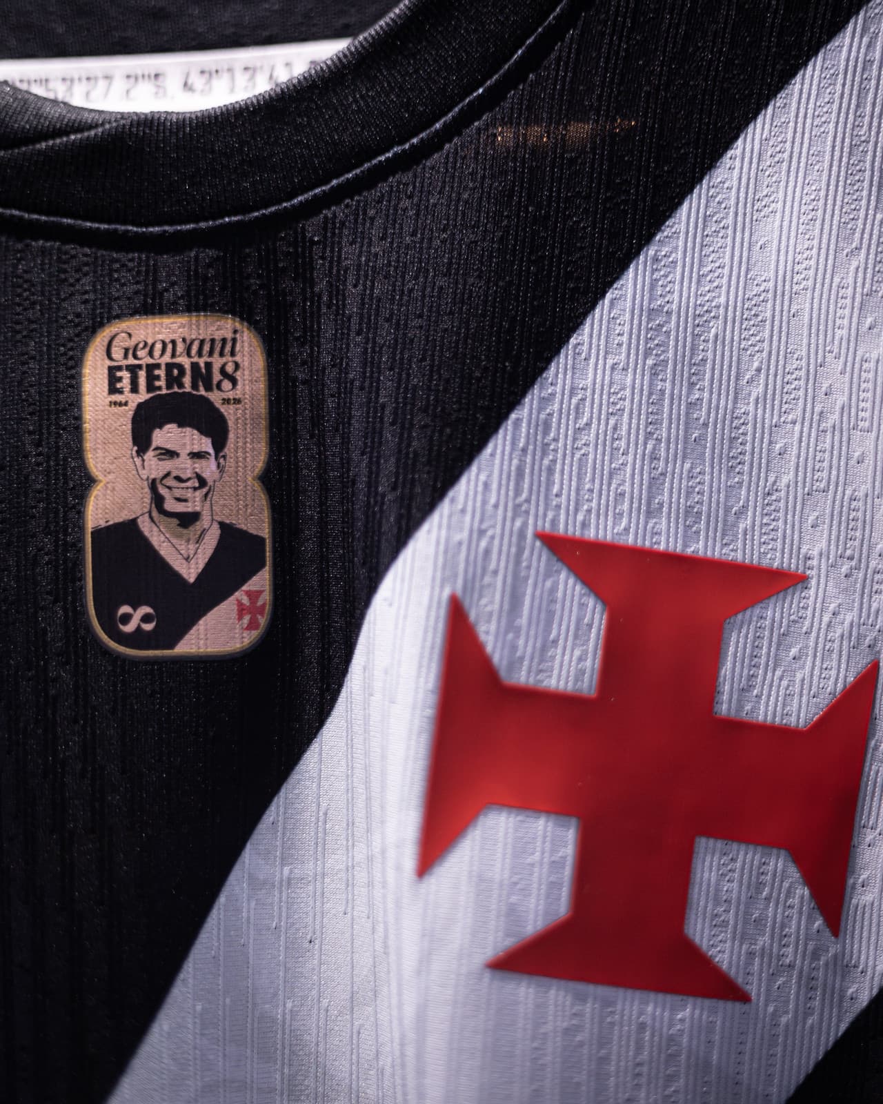 Vasco faz homenagens a Geovani, o 'Pequeno Príncipe', em partida contra o Bragantino - Matheus Lima/Vasco