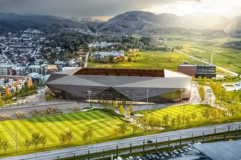 Bodø/Glimt inicia obras de estádio futurista na Noruega