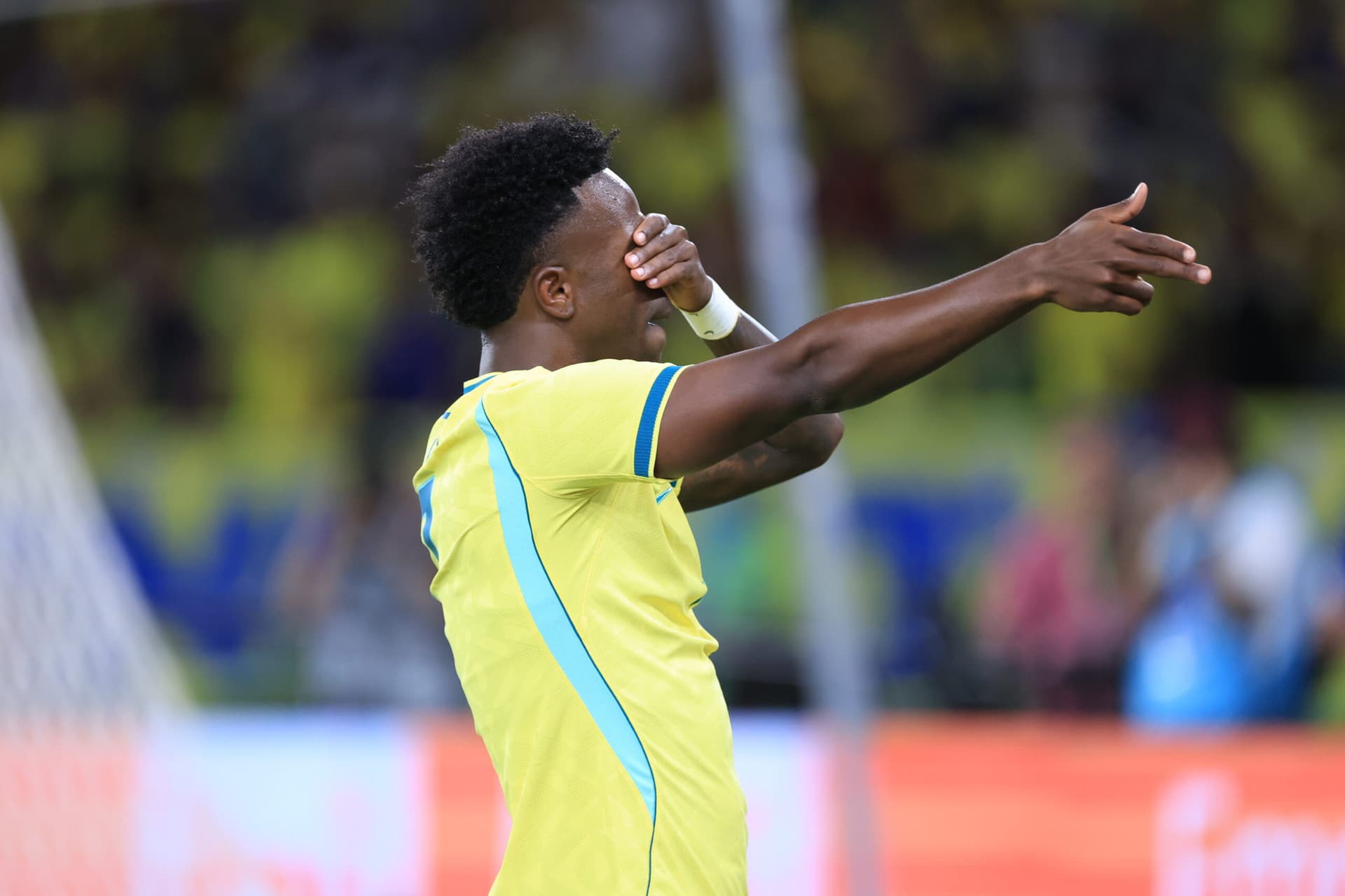 Vini Jr. marcou contra o Panamá, no Maracanã - Reprodução/Pier Giavelli/BPA