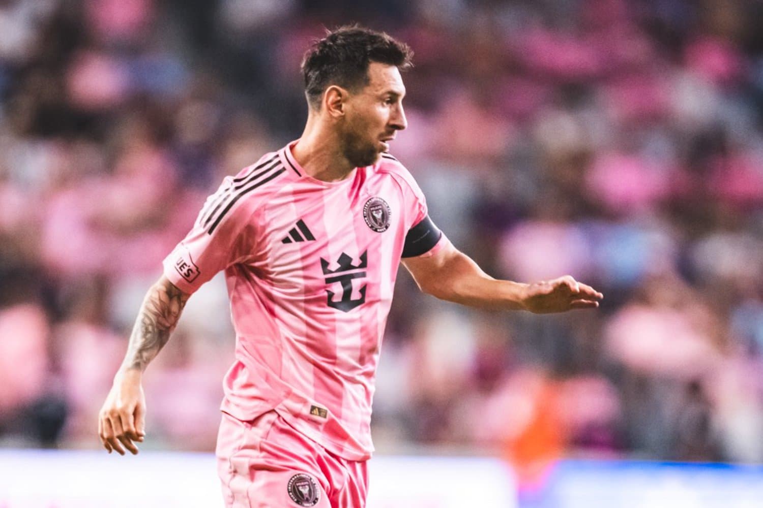 Messi completou 100 jogos pelo Inter Miami