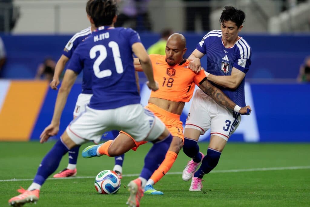 Resiliente, Japão busca empate heroico contra a Holanda na Copa do Mundo