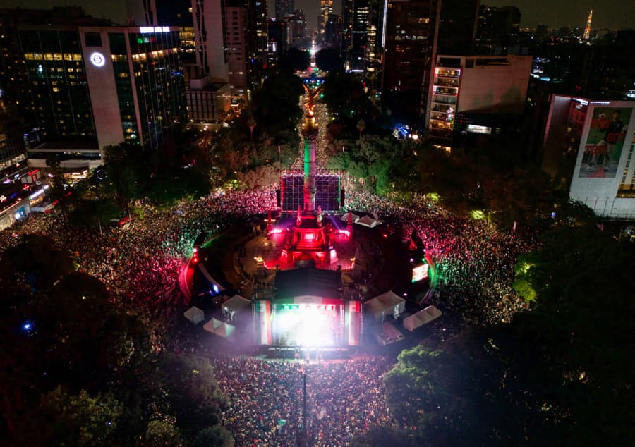 Três pessoas morrem em festa pela classificação do México às oitavas