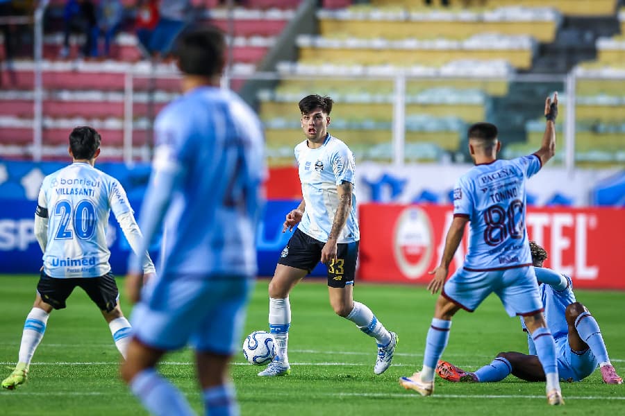 Grêmio x Bolívar: onde assistir duelo pela Sul-Americana