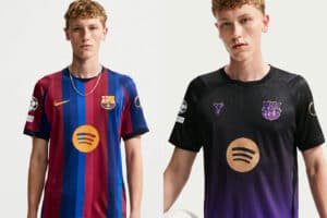 As novas camisas dos clubes europeus para a temporada 2026/27