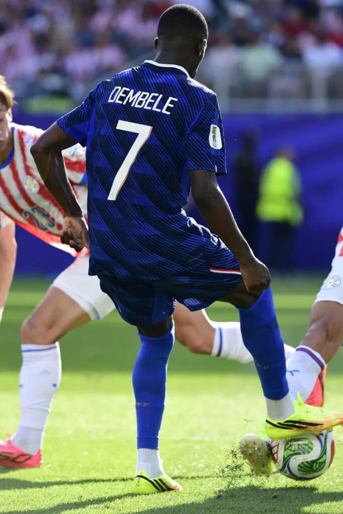 França x Paraguai pelas oitavas de final da Copa do Mundo em Nova Jersey (Alexandre Battibugli/PLACAR)
