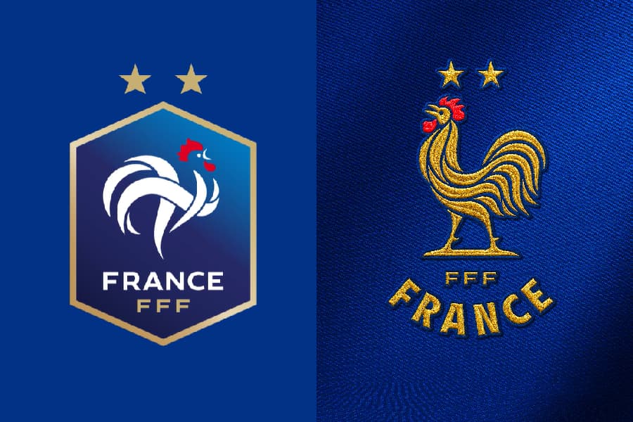 França lança novo escudo; relembre antes e depois de clubes e seleções