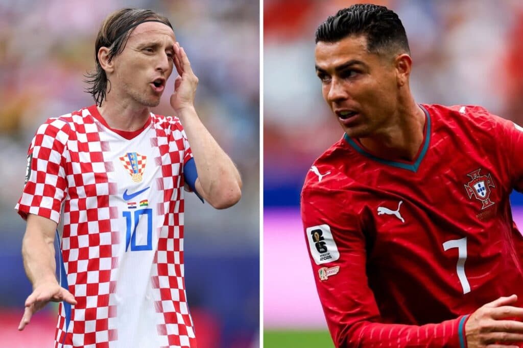 Modric x CR7: duelo de quarentões vale a vida nas 16 avos de final