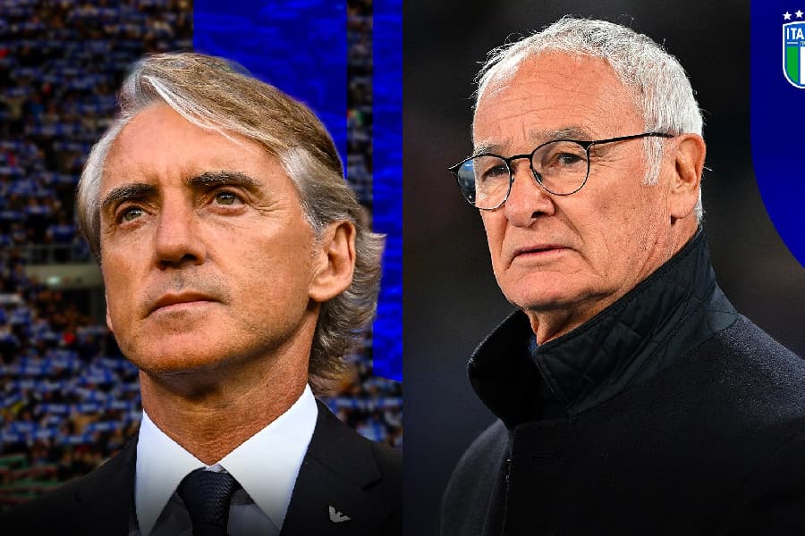 Mancini e Ranieri: Itália recorre ao passado para fugir da crise