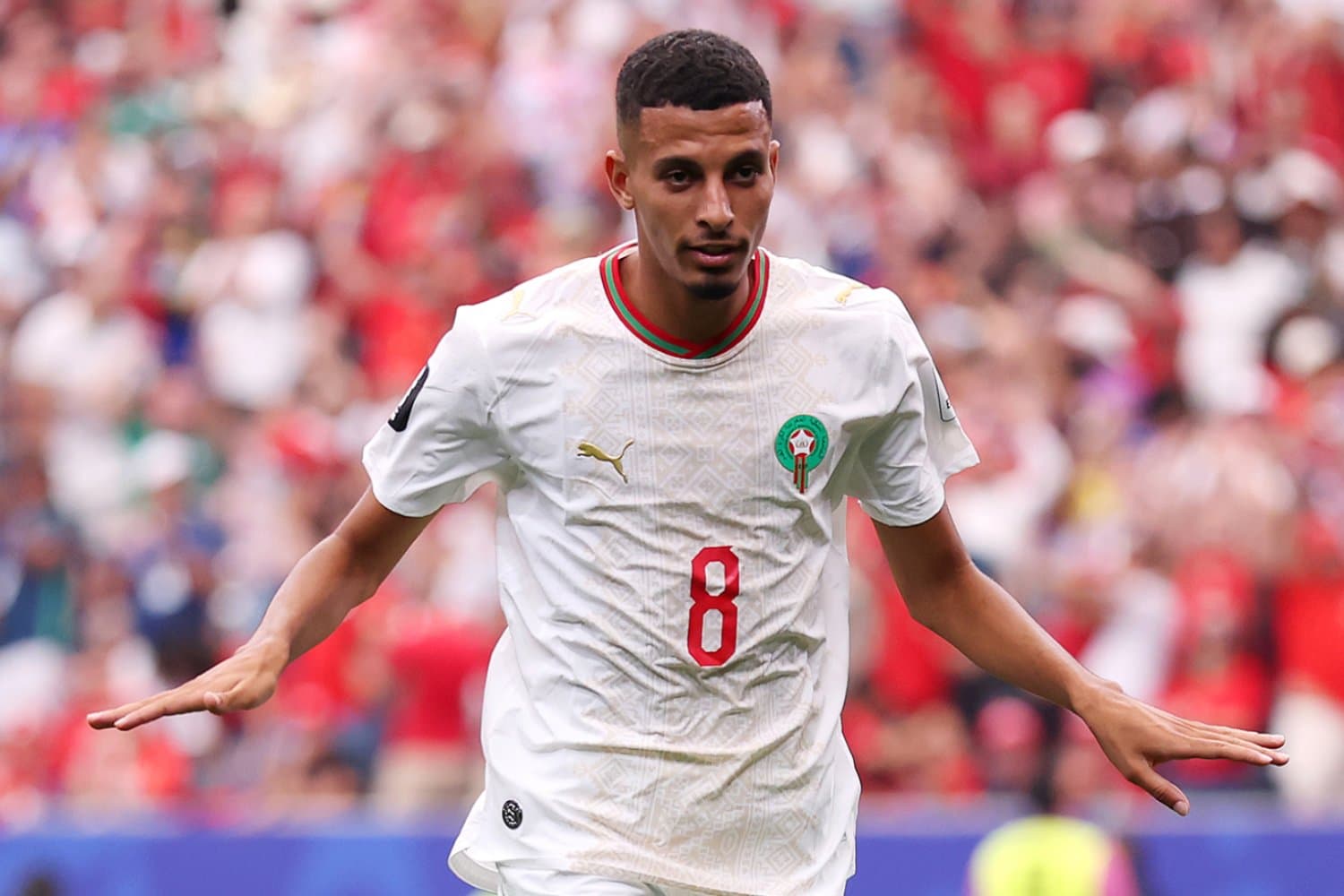 Azzedine Ounahi marcou o segundo gol contra o Canadá
