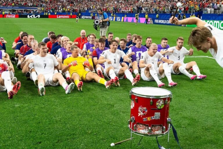 Noruega só perdeu para França e Itália na história das Copas do Mundo