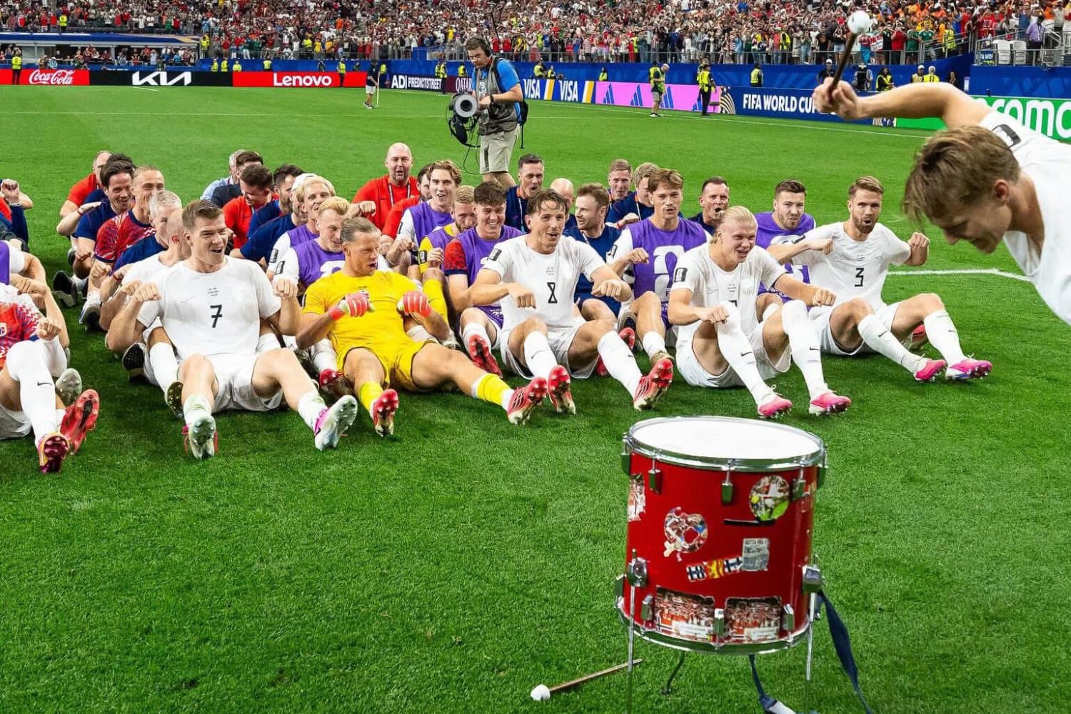 Noruega só perdeu para França e Itália na história das Copas do Mundo